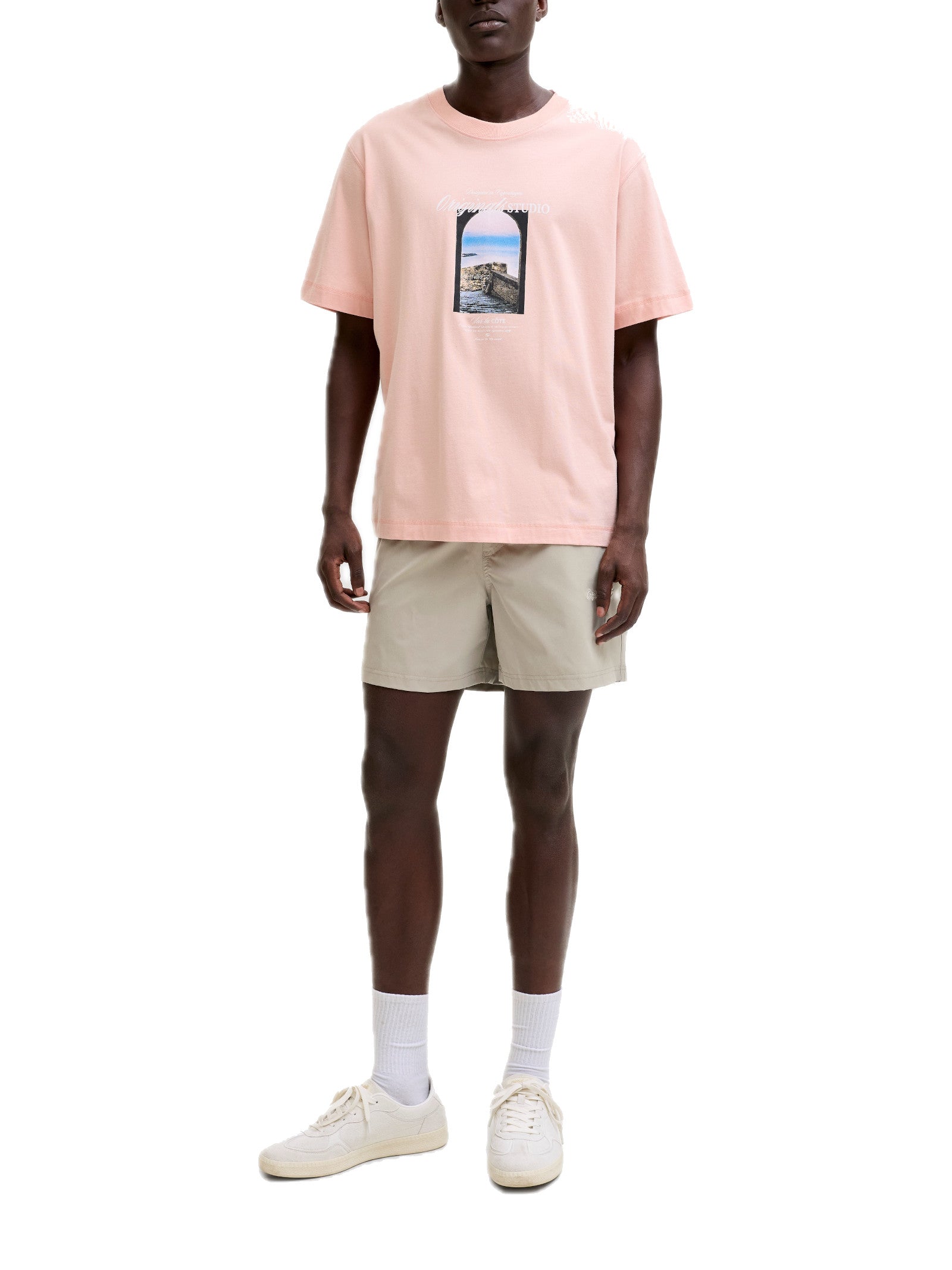 Costume Jack & Jones Maui Fango logo 12291434 /Vintage Khaki JACK & JONES 