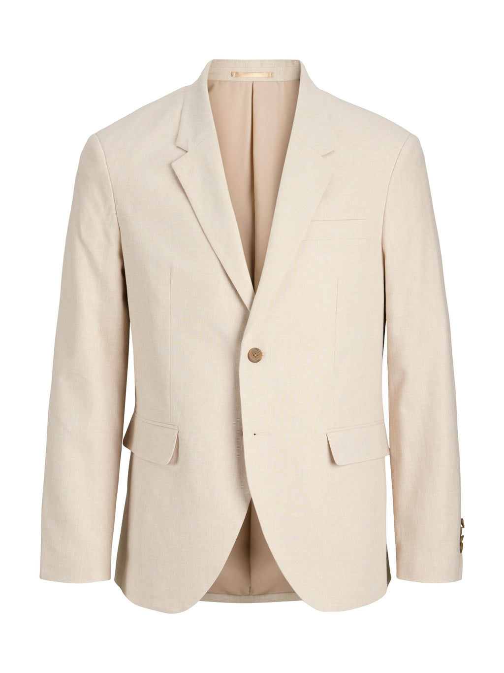 Giacca Jack & Jones Martin Beige misto lino 12291806 /Ancient Scroll JACK & JONES 