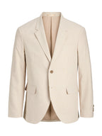 Giacca Jack & Jones Martin Beige misto lino 12291806 /Ancient Scroll JACK & JONES 
