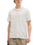 Camicia Jack & Jones Beige Summero Lino 12291964 /Lemon Pepper JACK & JONES 