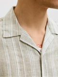 Camicia Jack & Jones Verde salvia Summer Lino 12291964 /Mermaid JACK & JONES 