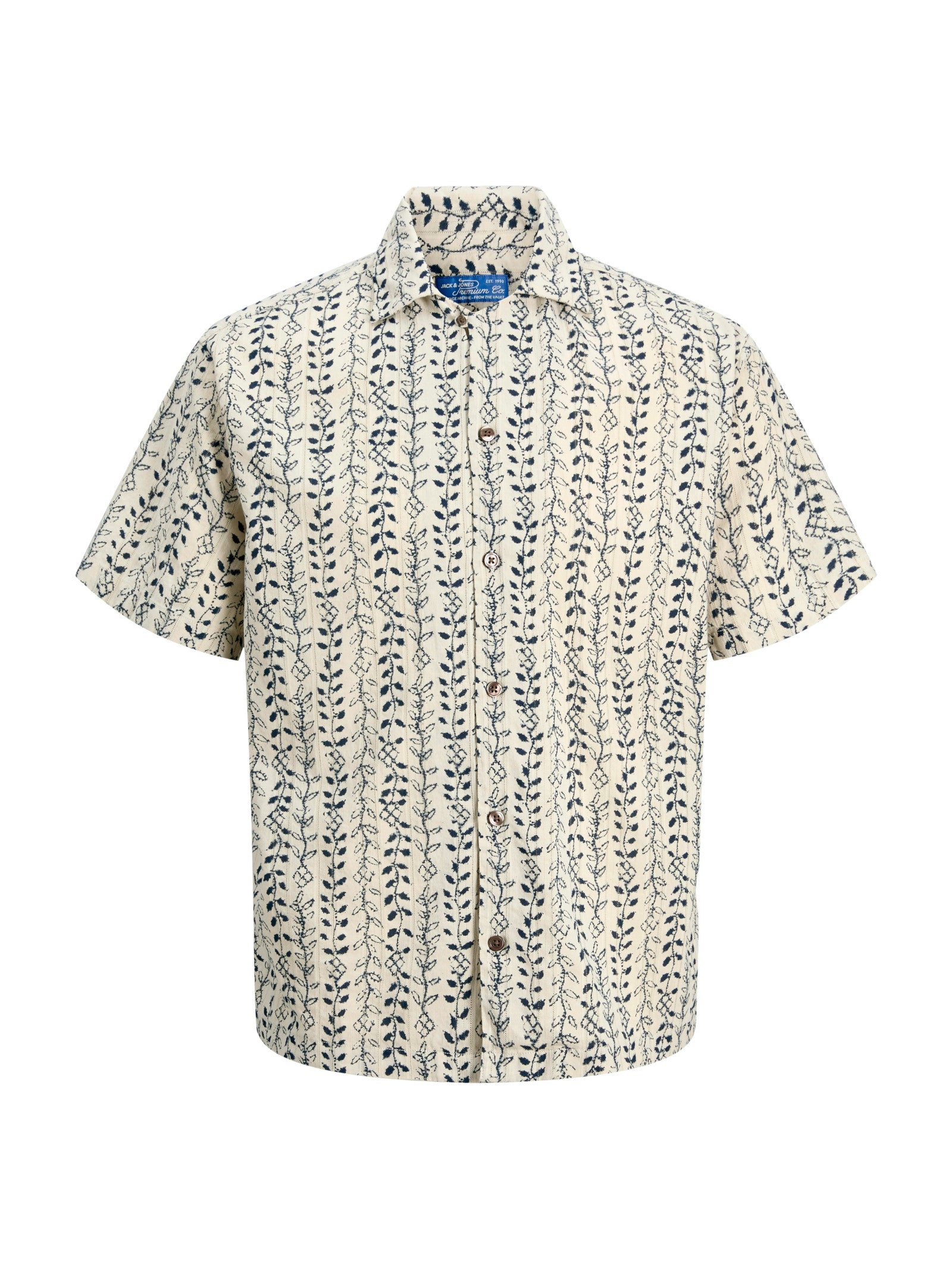 Camicia Jack & Jones Lyon Beige fantasia 12291968 /Moonstruck JACK & JONES 