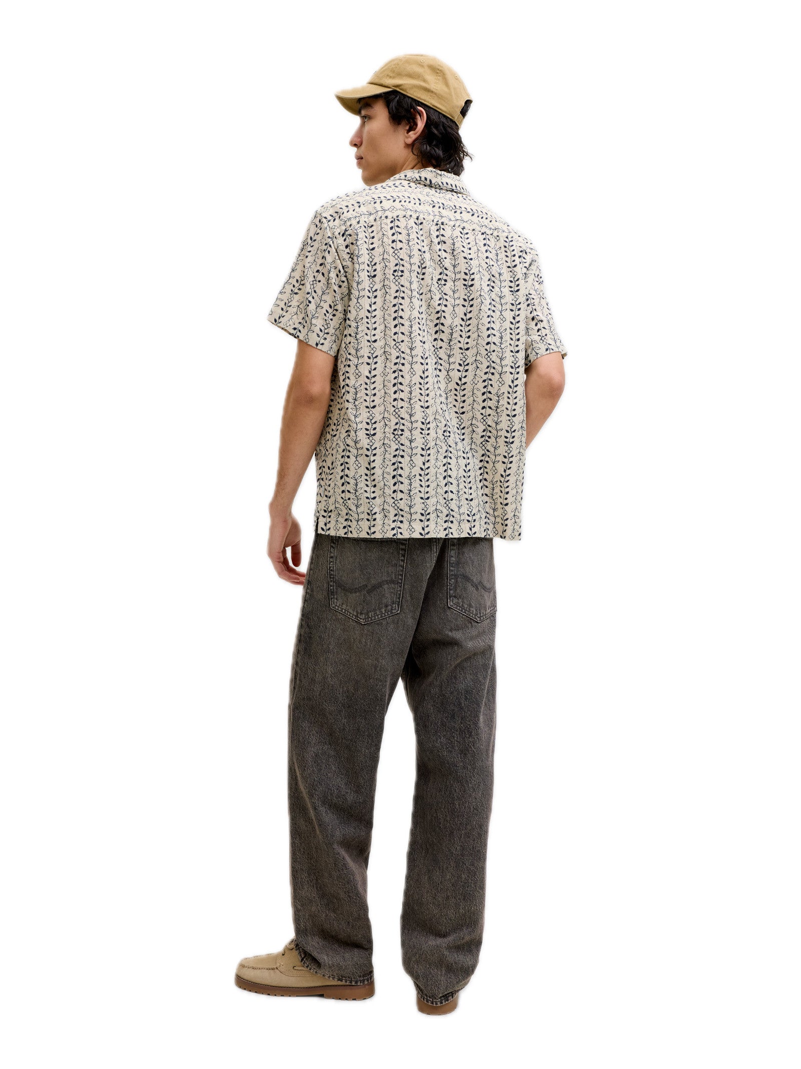 Camicia Jack & Jones Lyon Beige fantasia 12291968 /Moonstruck JACK & JONES 