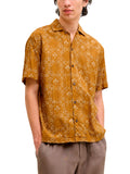 Camicia Jack & Jones Lyon Senape fantasia 12291968 /Wood Thrush JACK & JONES 