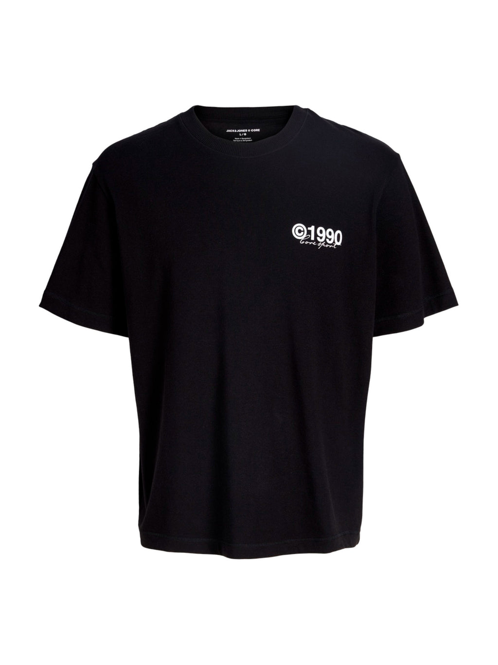 T-shirt Jack & Jones Nero Mineral cropped 12292951 /Black JACK & JONES 