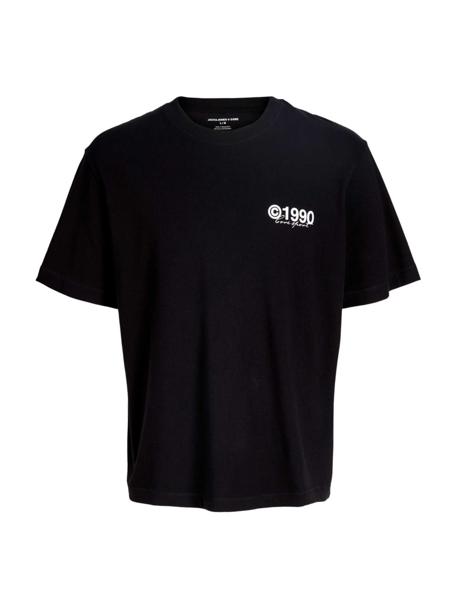 T-shirt Jack & Jones Nero Mineral cropped 12292951 /Black JACK & JONES 