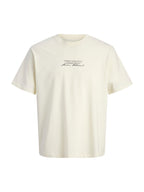 T-shirt Jack & Jones Crema Dust stampa 12292994 /Sweet Corn JACK & JONES 