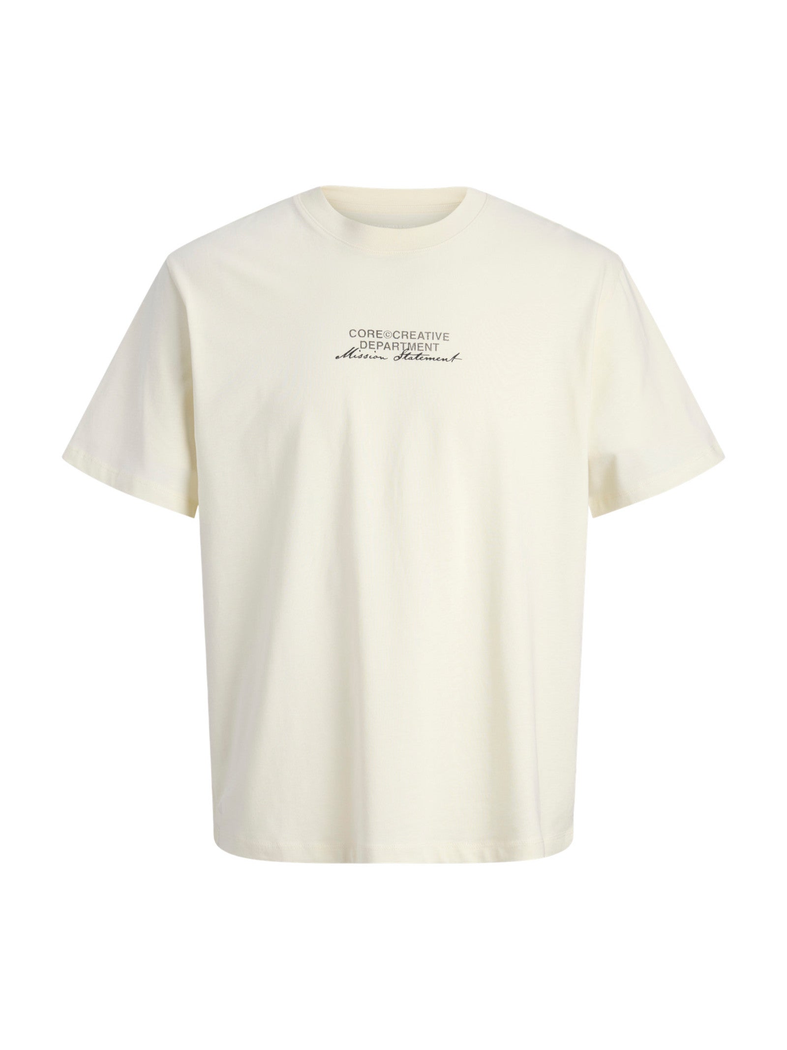 T-shirt Jack & Jones Crema Dust stampa 12292994 /Sweet Corn JACK & JONES 