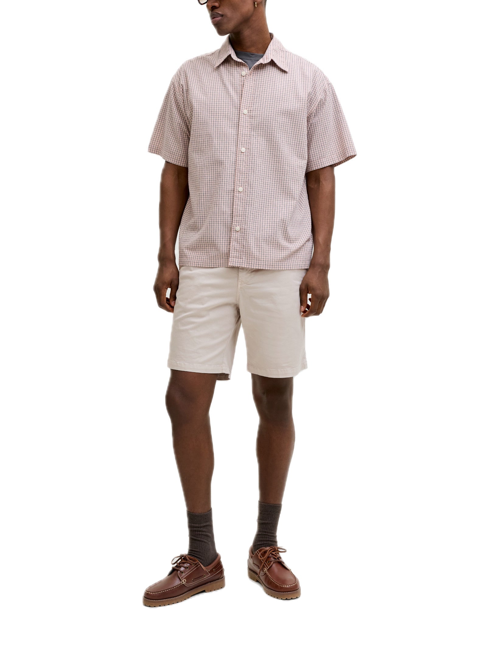 Bermuda Jack & Jones Beige Stace chino regular fit 12293005 /Pumice Stone JACK & JONES 