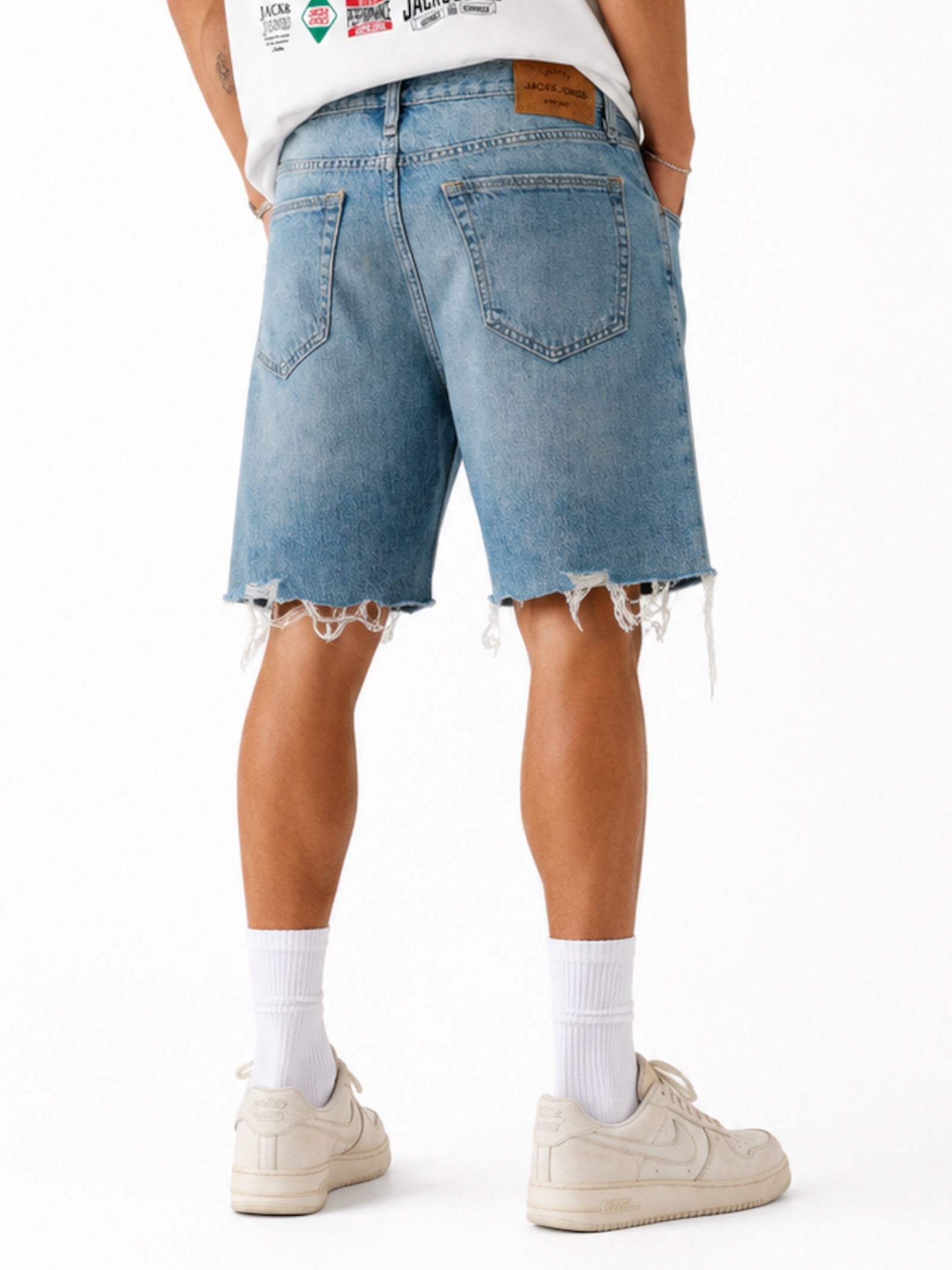 Bermuda Jack & Jones Tony Light Blue Denim 12294828 /Blue Denim JACK & JONES 