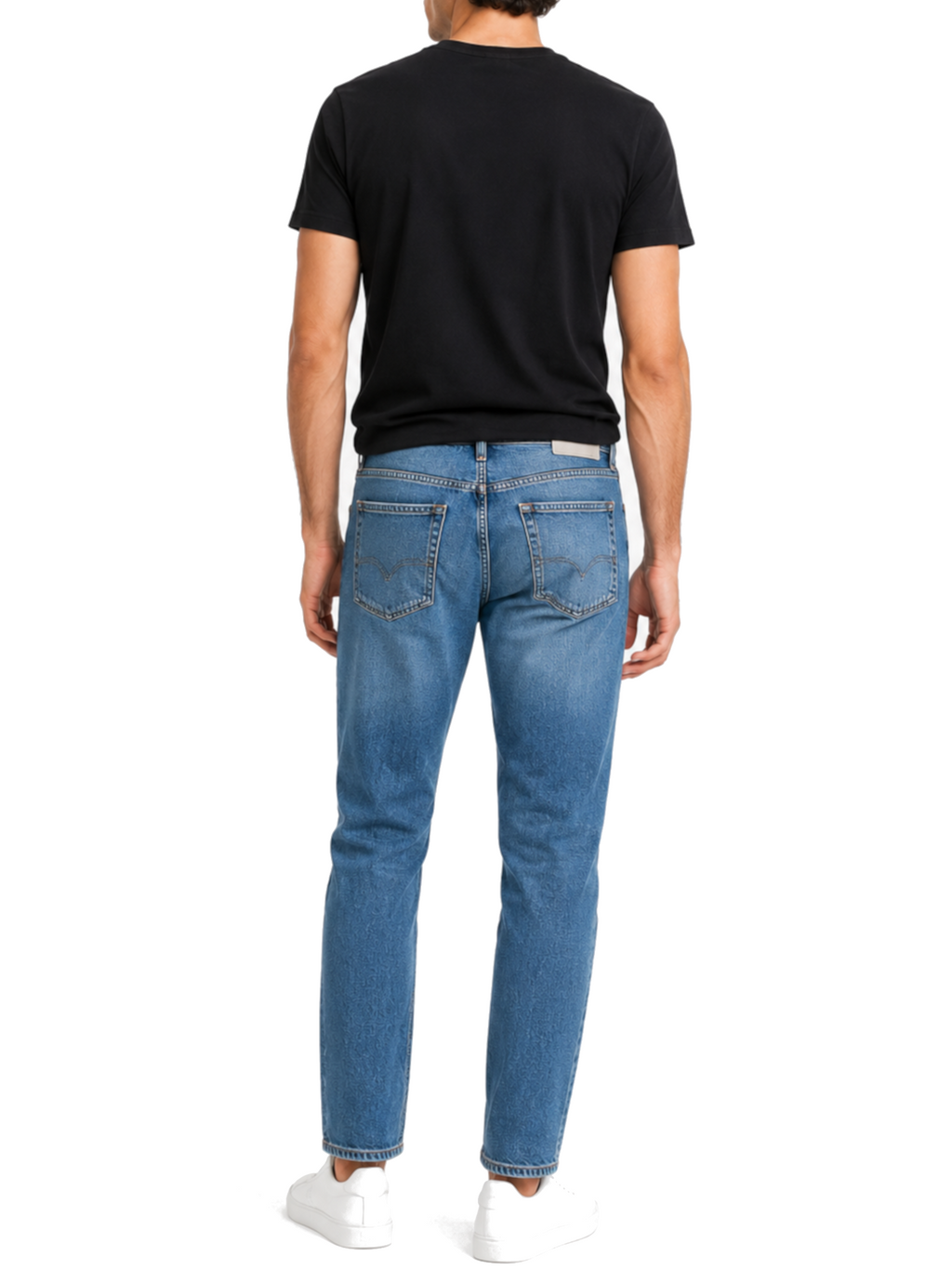 Jeans Jack & Jones Blue Denim Frank Cropped 12295744 /Blue Denim JACK & JONES 
