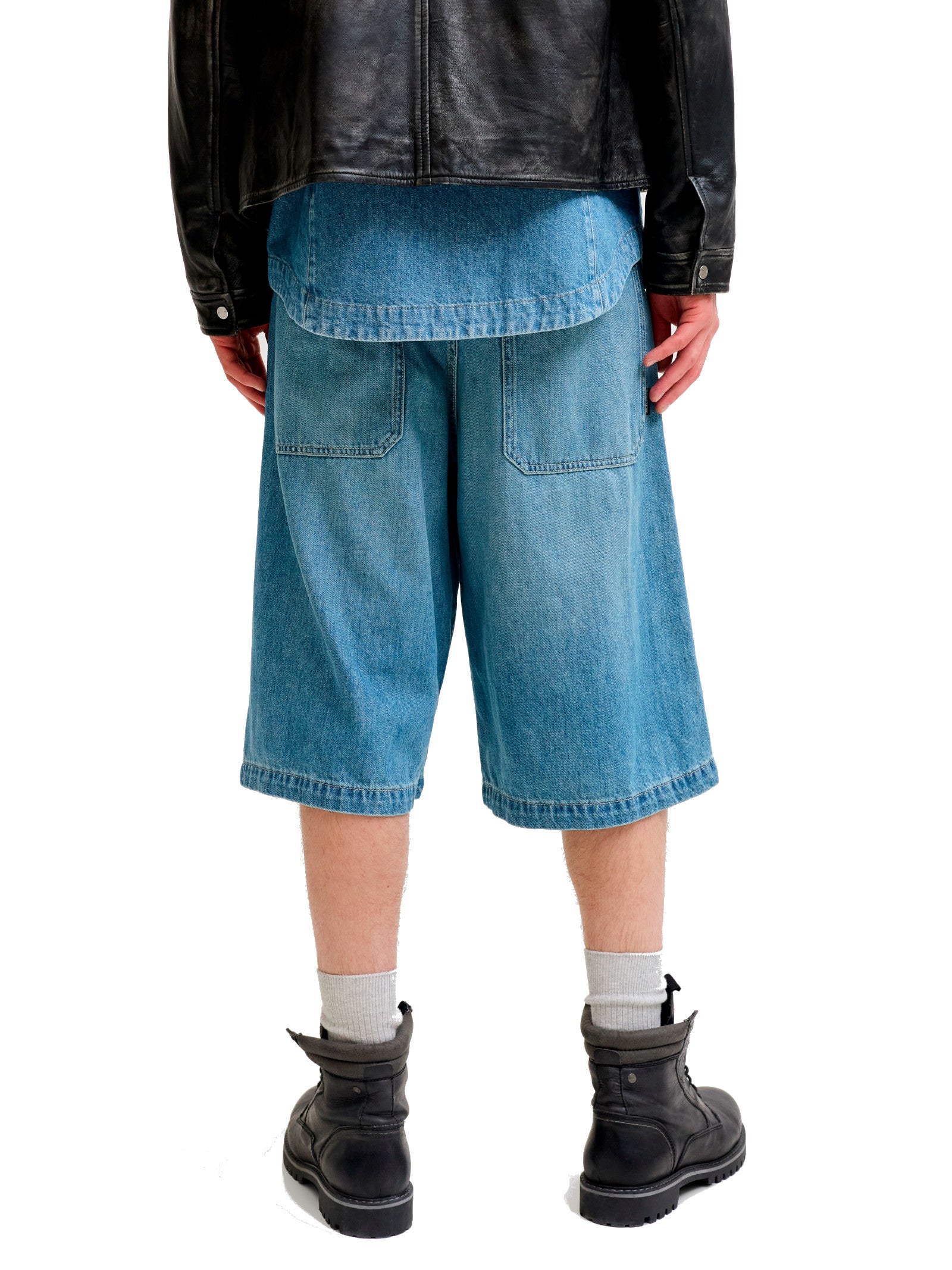 Bermuda Jack & Jones Blue Denim Baggy 12295753 /Blue Denim JACK & JONES 