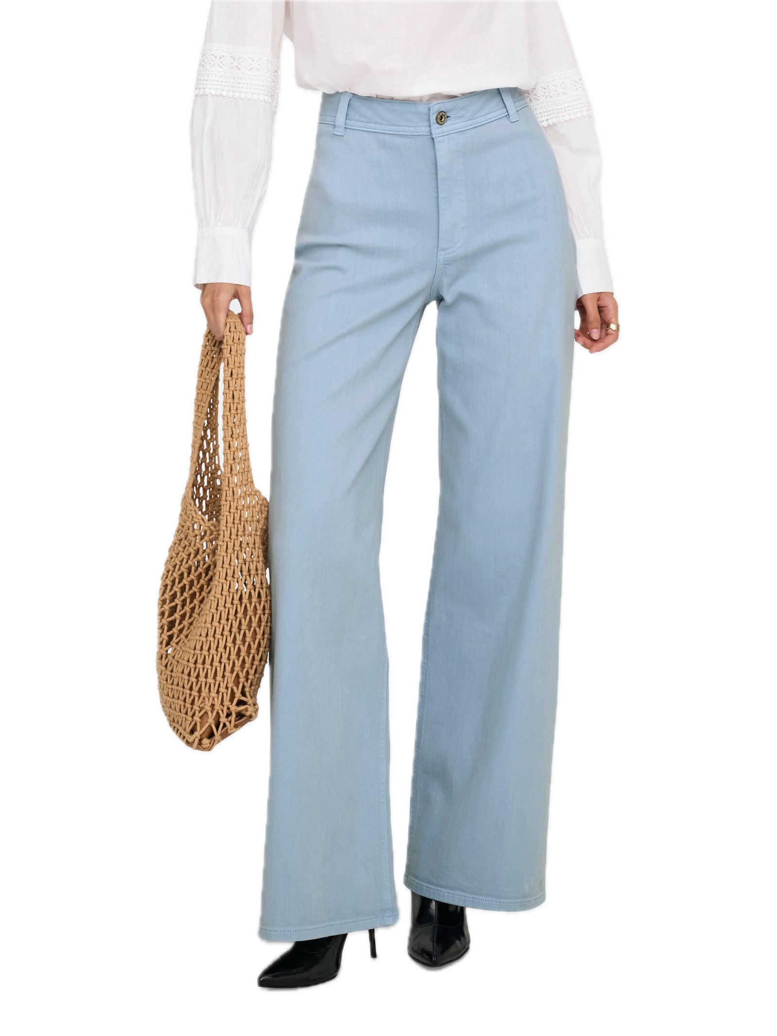 Pantalone JDY Iris Celeste a zampa 15341269 /Frozen Fjord JDY 