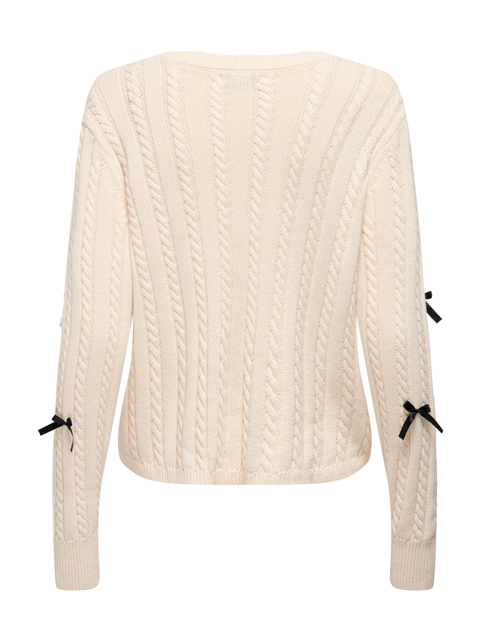 Maglia JDY Bow Crema con fiocchi 15344549 /Birch JDY 