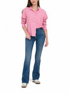 Camicia JDY Bianco corallo Mila a righe 15345487 /Calypso Coral JDY 