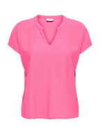 T-shirt JDY Caya Fuxia scollo a V 15346547 /Wild Orchid JDY 