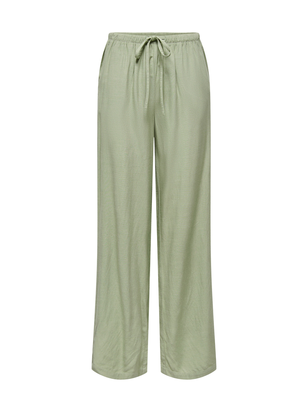 Pantalaccio JDY Caya Verde in lino 15346559 /Laurel Oak JDY 