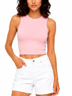 Top Only Lucky Rosa cropped 15352287 /Pink Dogwood JDY 