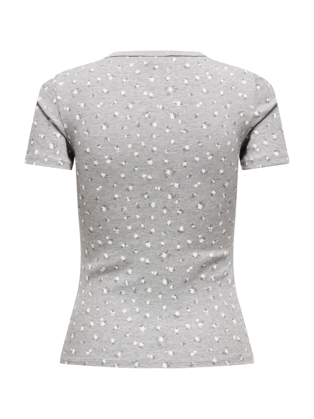 T-shirt JDY Lucky Grigio fiori 15352288 /Light Grey Melange JDY 