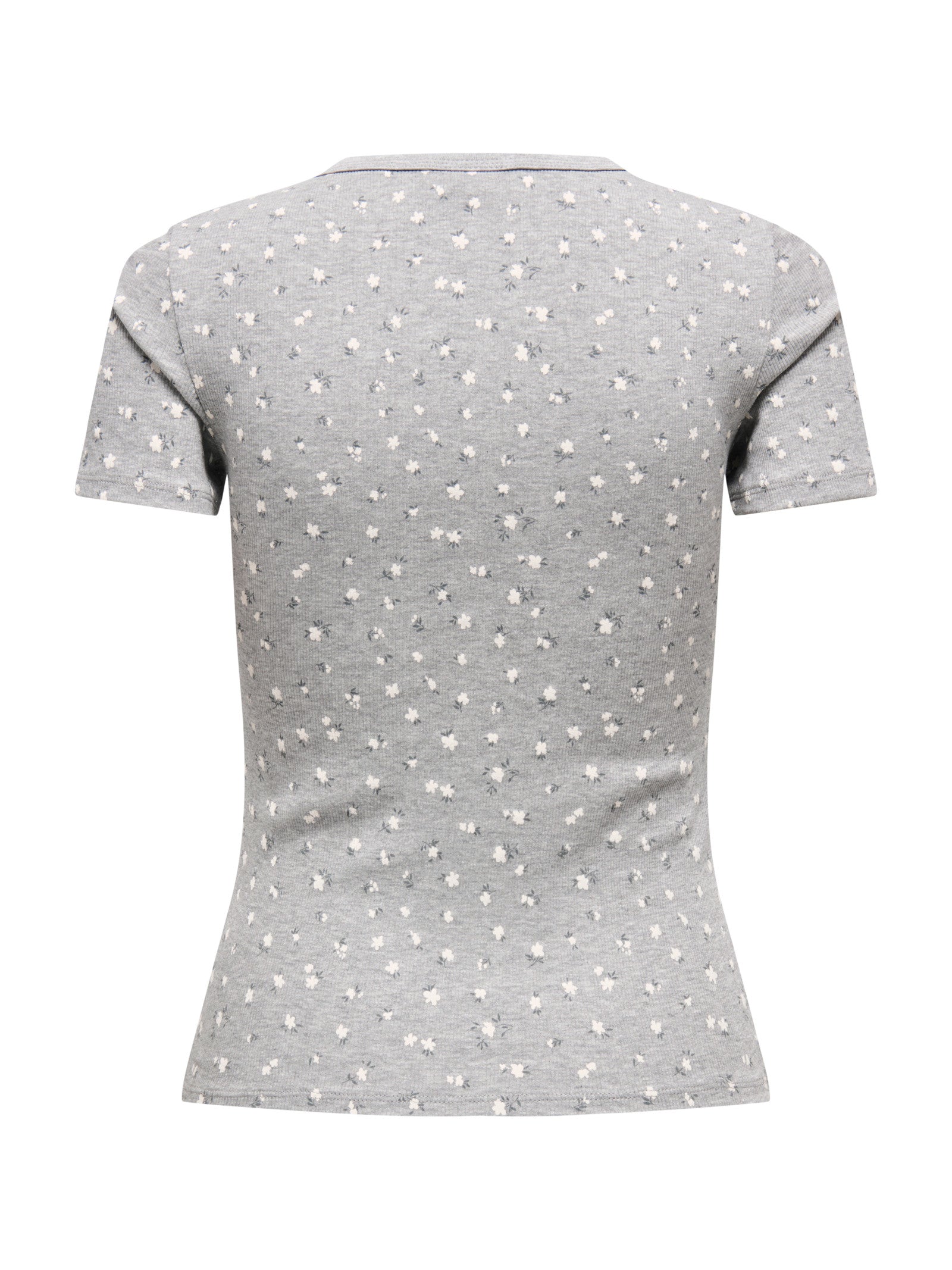 T-shirt JDY Lucky Grigio fiori 15352288 /Light Grey Melange JDY 