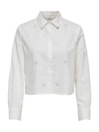 Camicia JDY Riley Bianco con fiocchi 15363089 /White JDY 