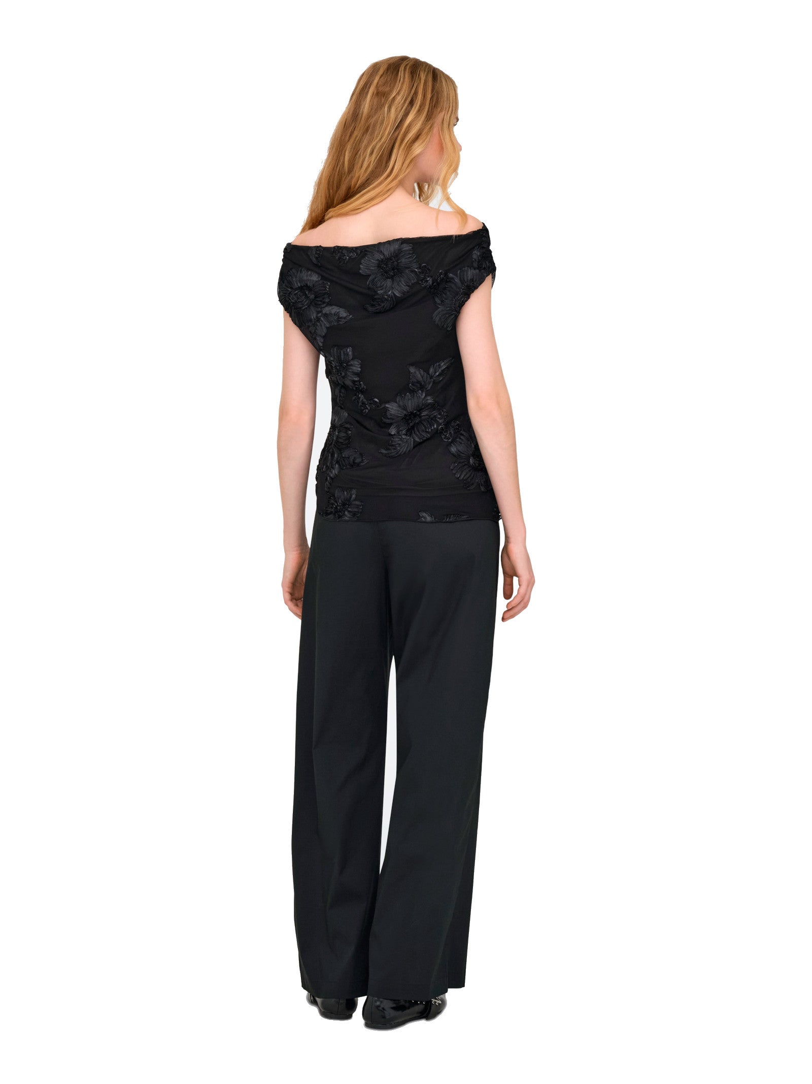 Pantaloni JDY Nero Mio Loose 15363391 /Black JDY 
