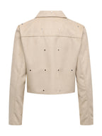Giubbotto JDY Rowan Beige con borchie 15363425 /Oxford Tan JDY 