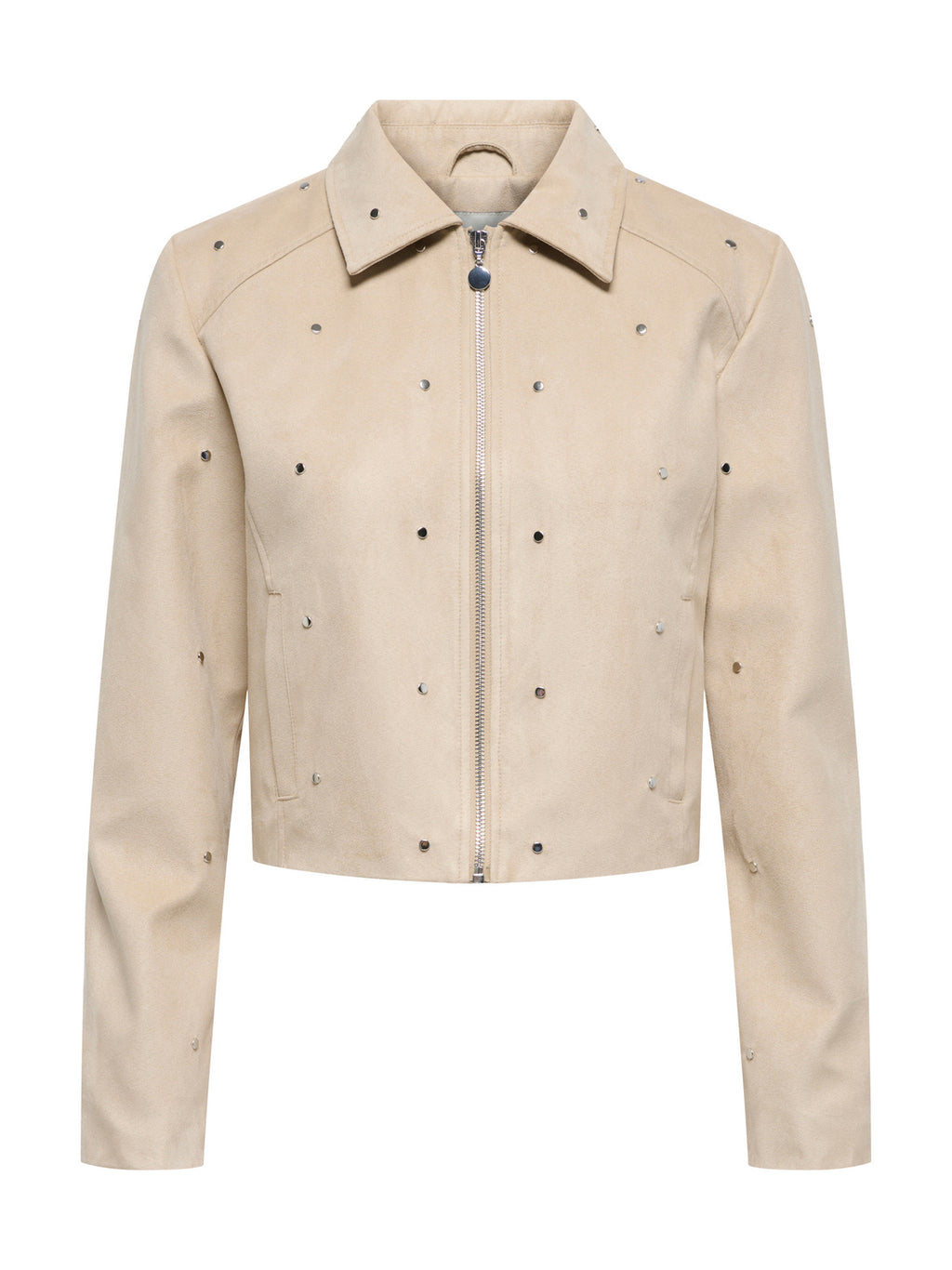 Giubbotto JDY Rowan Beige con borchie 15363425 /Oxford Tan JDY 