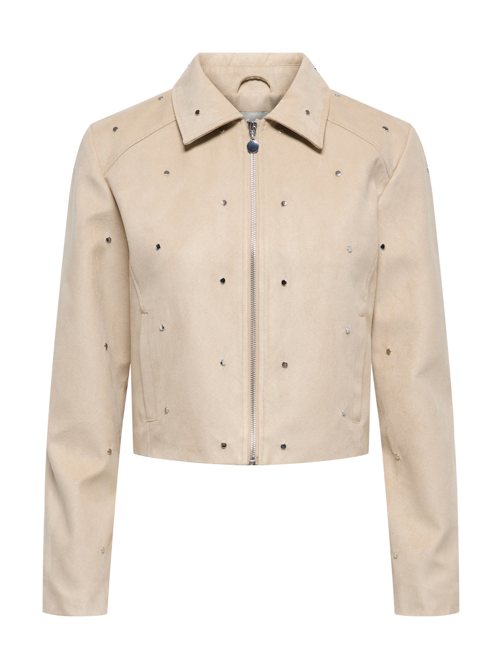 Giubbotto JDY Rowan Beige con borchie 15363425 /Oxford Tan JDY 