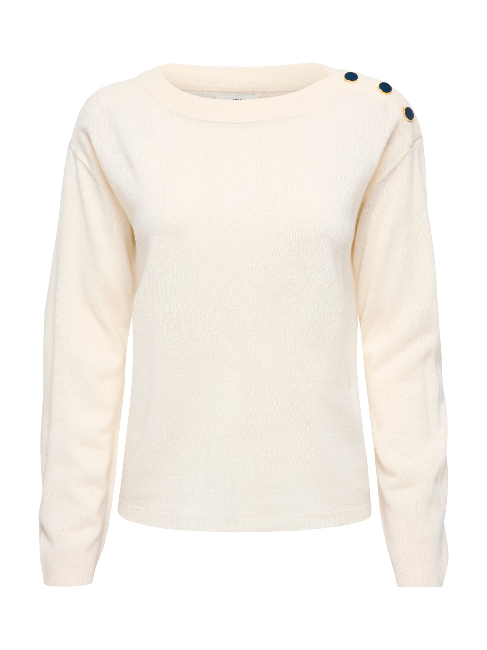 Maglia JDY Laura Panna con bottoni 15366136 /Eggnog JDY 