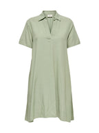 Abito JDY Verde Caya scollo a V 15366383 /Laurel Oak JDY 
