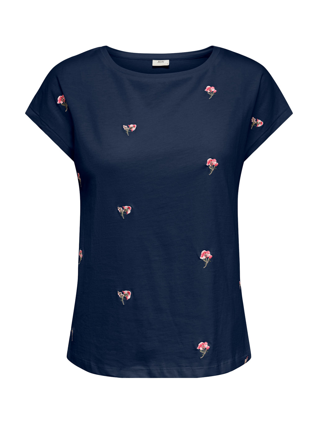 T-shirt JDY Blu Tia con ricami 15369918 /Black Iris JDY 