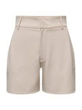 Shorts JDY Beige Geggo a vita alta 15370254 /Chateau Gray JDY 
