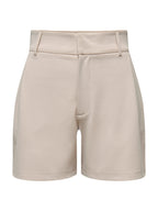 Shorts JDY Beige Geggo a vita alta 15370254 /Chateau Gray JDY 