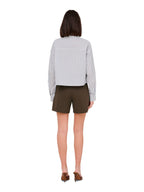 Shorts JDY Marrone Geggo a vita alta 15370254 /Chocolate Brown JDY 