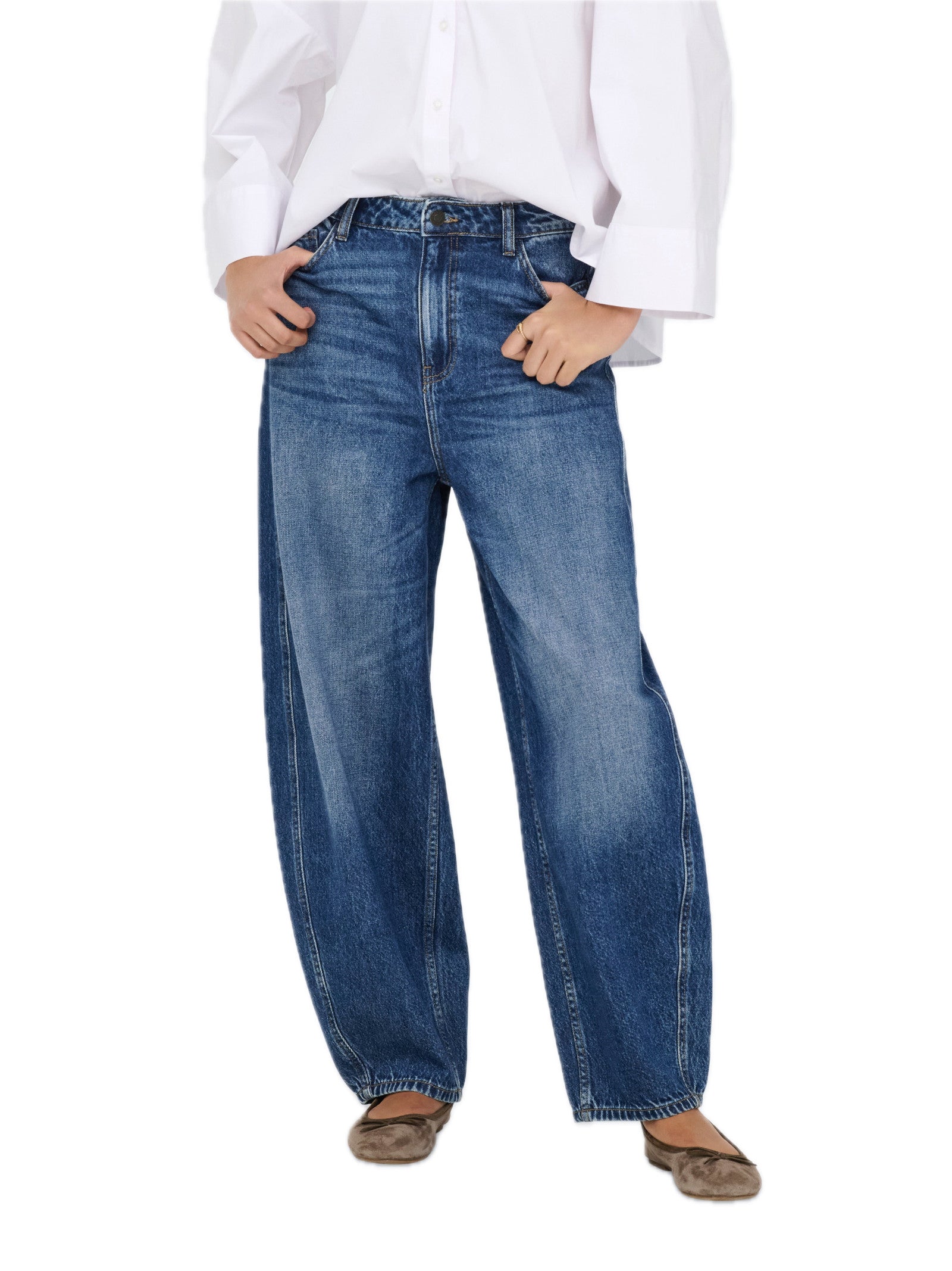 Jeans JDY Suise Medium Blue Barrel 15372236 /Medium Blue Denim JDY 