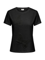T-shirt JDY Nero Bena basic 15372292 /Black JDY 