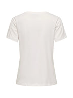 T-shirt JDY Bianco Bena basic 15372292 /Cloud Dancer JDY 