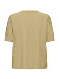 Blusa JDY Beige Liva scollo a V 15373083 /Petrified Oak JDY 