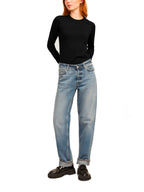 T-shirt JJXX Celine Nero a maniche lunghe 12258414 /Black JJXX 