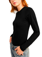T-shirt JJXX Celine Nero a maniche lunghe 12258414 /Black JJXX 