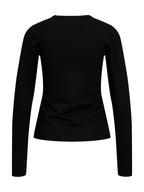 T-shirt JJXX Celine Nero a maniche lunghe 12258414 /Black JJXX 