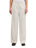 Pantalone JJXX Beige Aya wide 12268837 /Feather Gray JJXX 