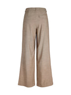 Pantalone JJXX Moni Beige melange Loose 12287952 /Coriander JJXX 