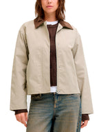 Giubbotto JJXX Beige Ilma con colletto 12288954 /Crockery JJXX 