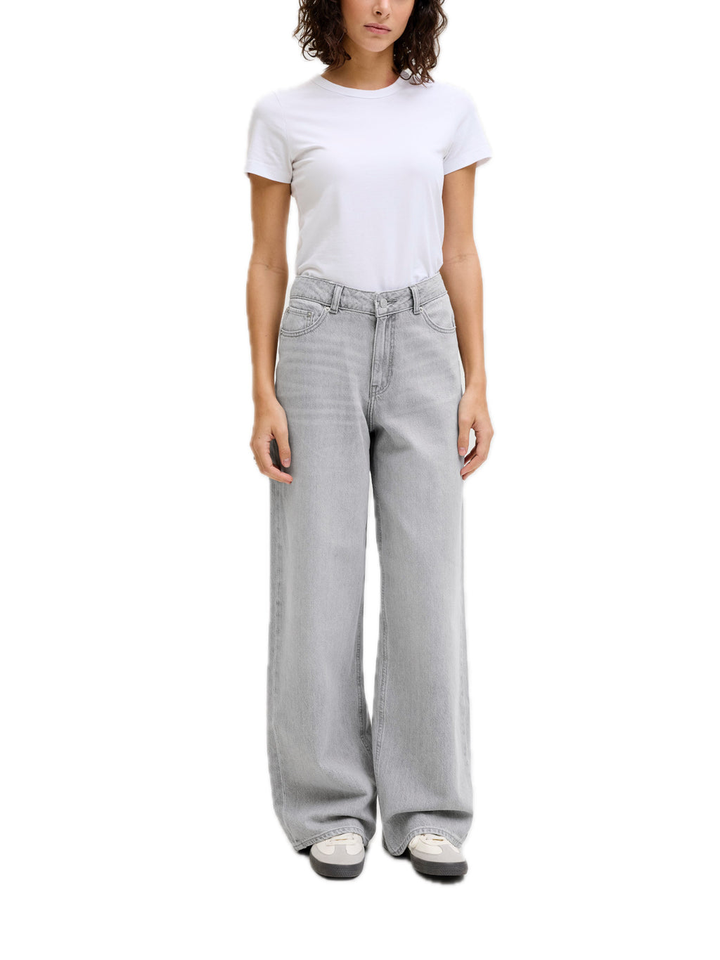 Jeans JJXX Tokyo Grigio Wide 12289141 /Light Grey Denim JJXX 