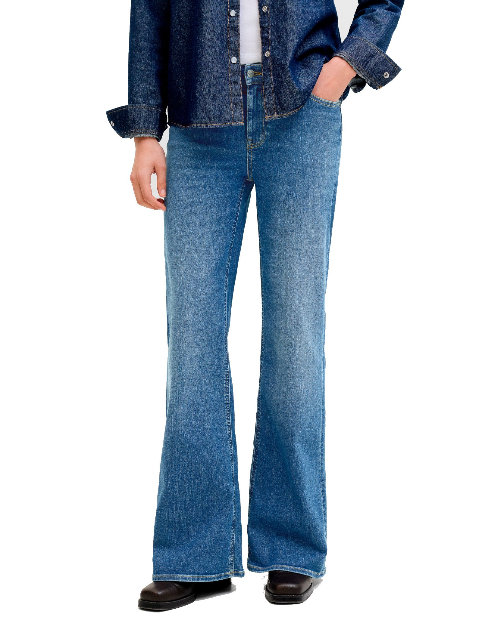Jeans JJXX Rome Medium Blue a campana 12292113 /Medium Blue Denim JJXX 