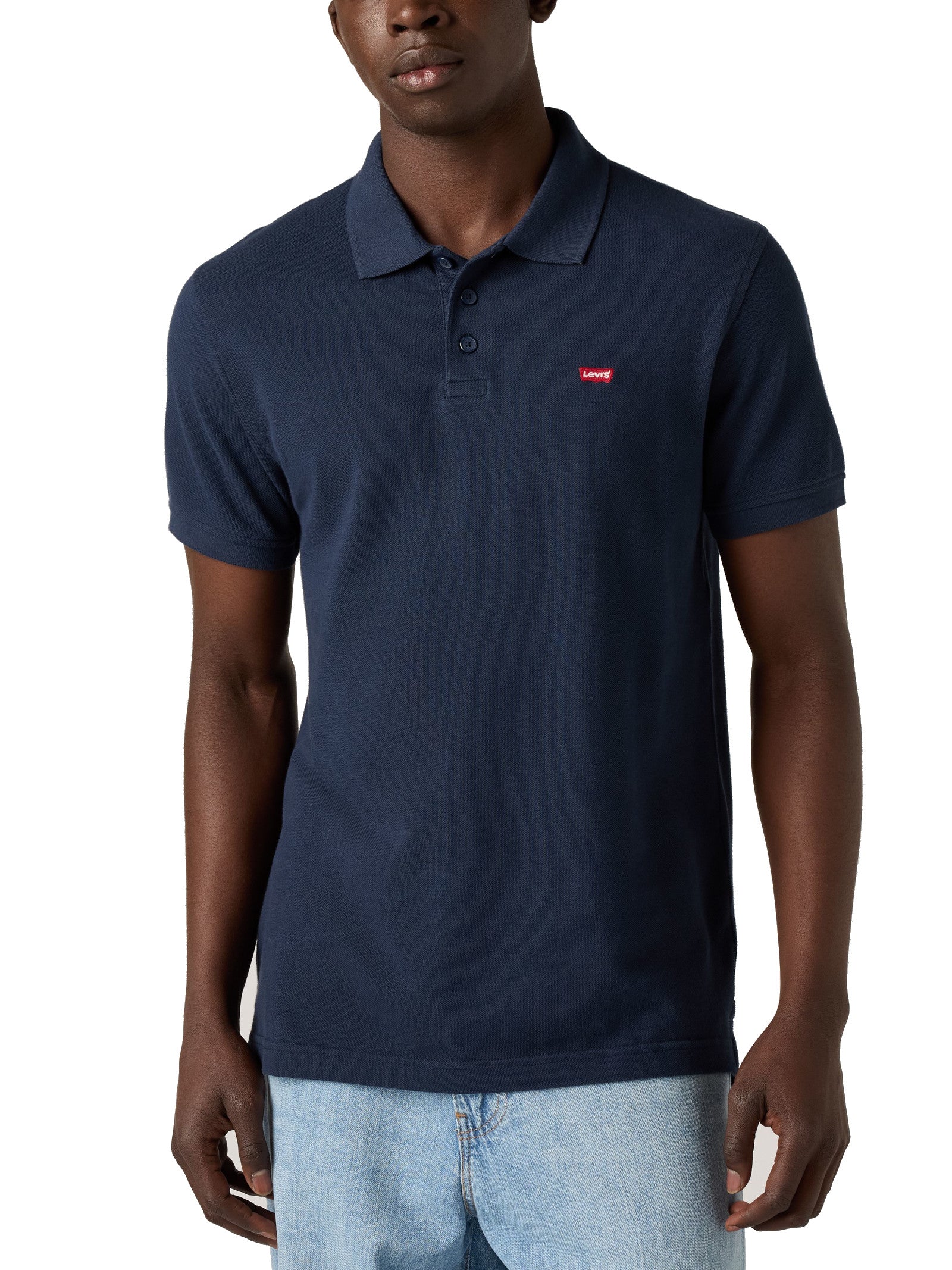 Polo Levi's® Wood Blu logo ricamato 3588300 05 LEVI'S® 