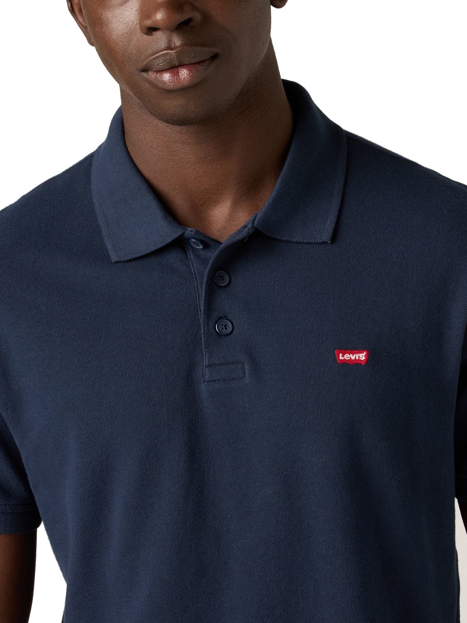 Polo Levi's® Wood Blu logo ricamato 3588300 05 LEVI'S® 