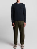 Maglia Lyle & Scott Blu girocollo KN2136V DARK NAVY LYLE & SCOTT 